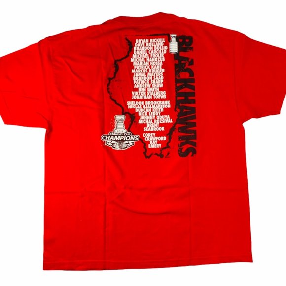 2013 Chicago Blackhawks Stanley Cup Champs shirt - Picture 2 of 2
